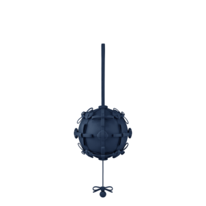 Button Bow Sphere - Ink
